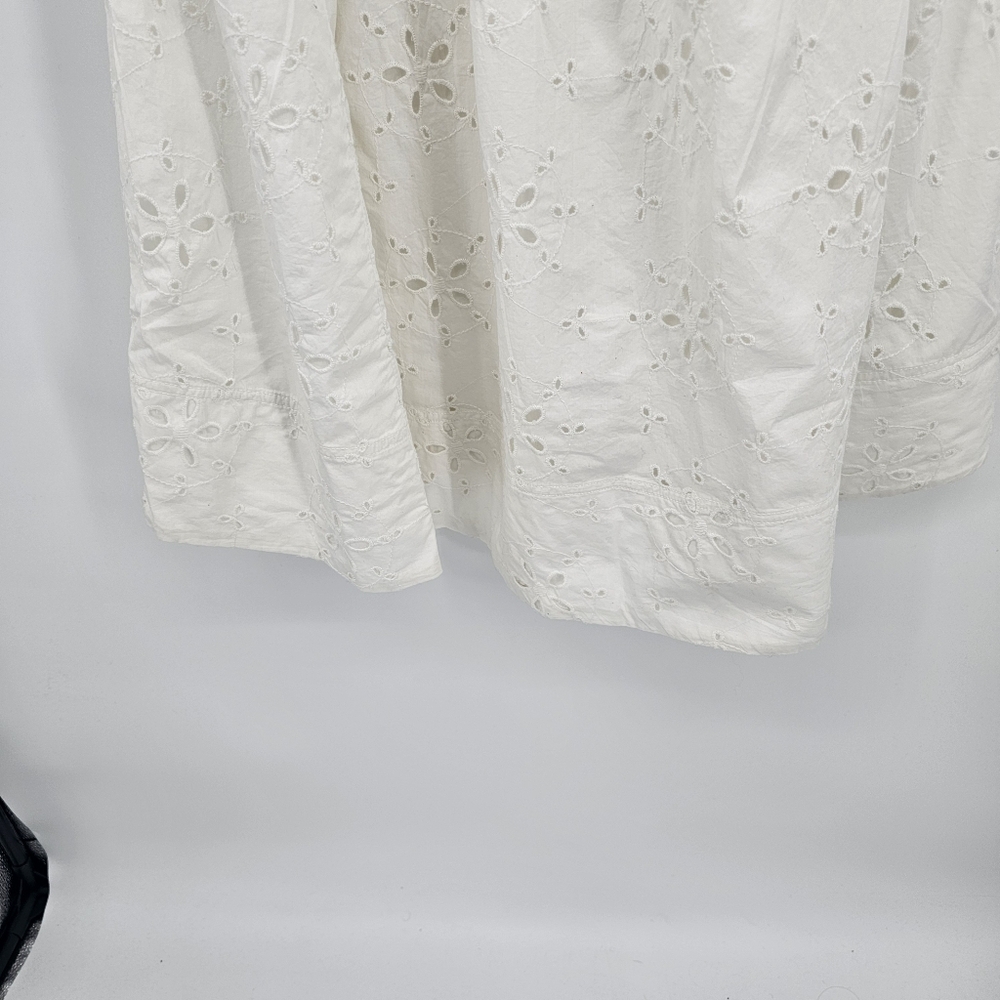 Free People Womens Primavera Eyelet Midi Sundress Womens Medium New - Picture 7 of 14